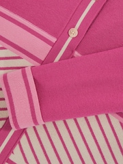 Reiss Zana Stripe-Detail Collared Knit Dress - Imagen 4 de 4