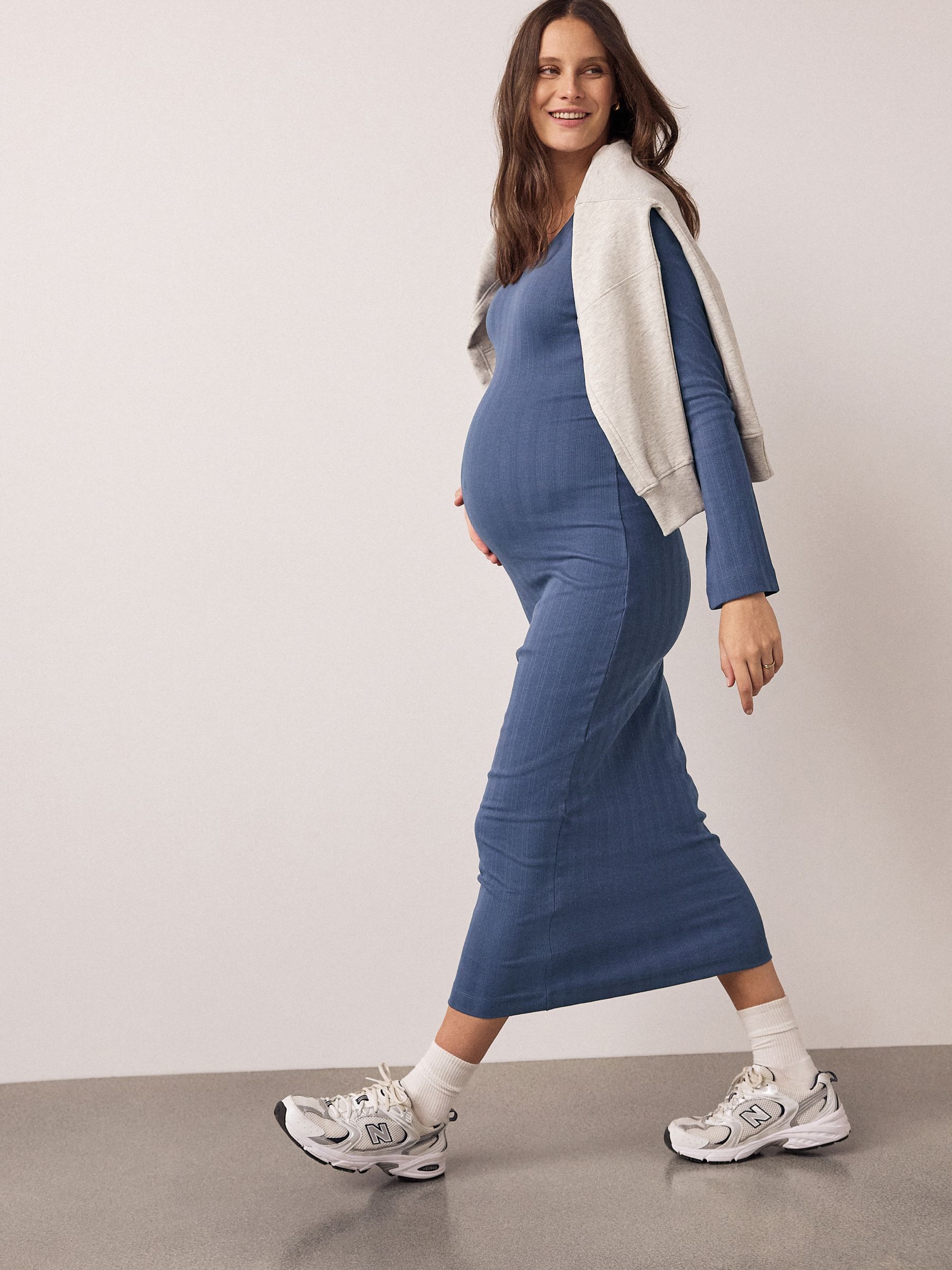 blue mod dress JUNIPER dress Mod Blossom Blue