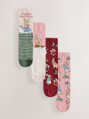 Peter Rabbit License - Weihnachtssöckchen im 4er-Pack - Bild 1 von 8