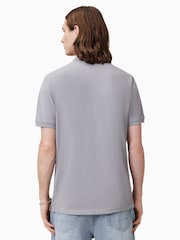 AllSaints Grey Reform Short Sleeve Polo Shirts 2 Pack - Image 7 of 7