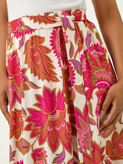 Roman Petite Paisley gewebter Midirock - Bild 6 von 6