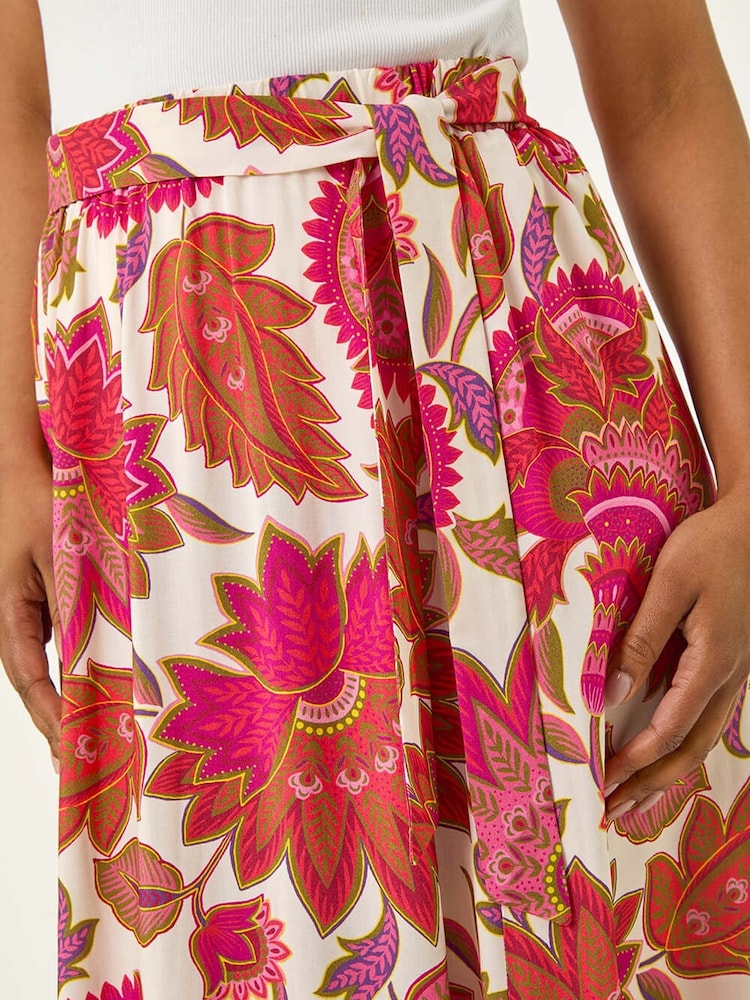 Roman Petite Paisley gewebter Midirock - Bild 6 von 6