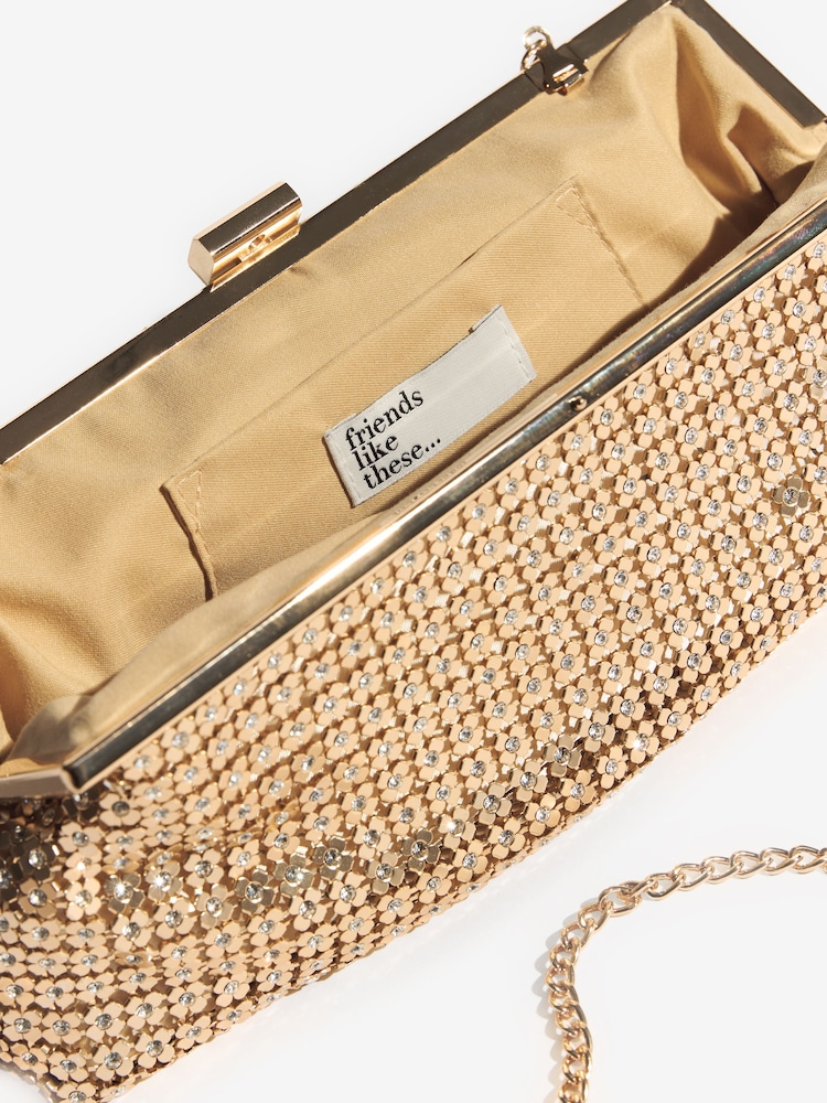 Friends Like These Kettengeflecht-Clutch - Bild 7 von 7