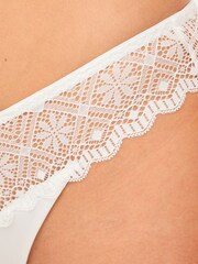 KBX Cream Nellie Brazilian Knickers - Image 4 of 6