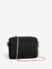 Friends Like These Black Velvet Ocassion Crossbody Bag - Image 1 of 5