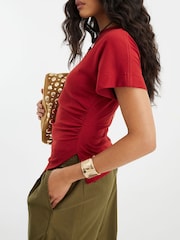 Camiseta River Island Drape Side - Imagem 4 de 4
