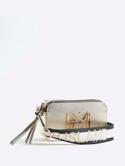 River Island Gold Camera Cross-Body Bag - Image 5 of 6