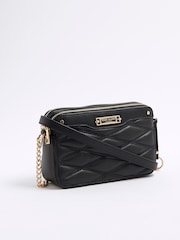 River Island Faux Leather Quilted Cross-Body Bag - Imagem 3 de 6