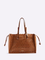 River Island Cutwork Tote Bag - Imagem 2 de 6