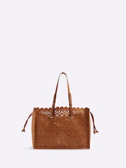 River Island Cutwork Tote Bag - Imagem 3 de 6