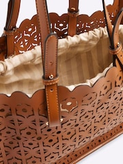 River Island Cutwork Tote Bag - Imagem 6 de 6