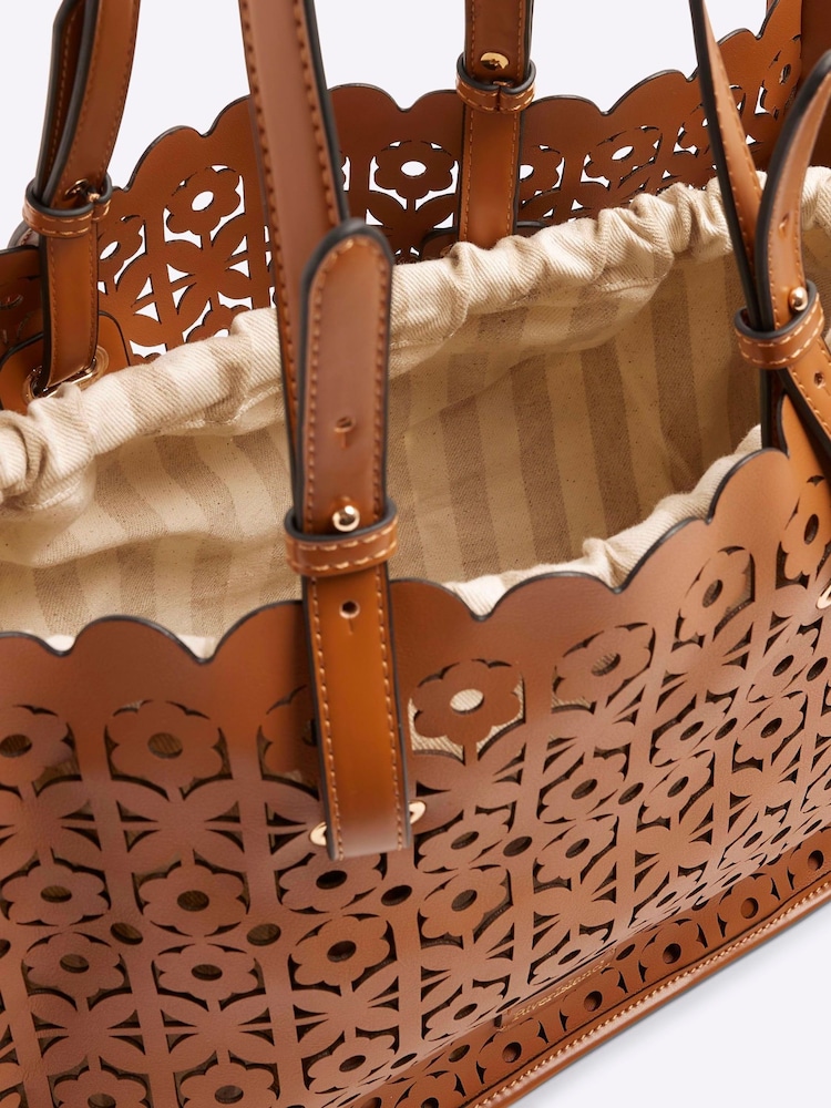 River Island Cutwork Tote Bag - Imagem 6 de 6