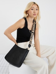 River Island Logo Messenger Cross-Body Bag - Imagem 1 de 6