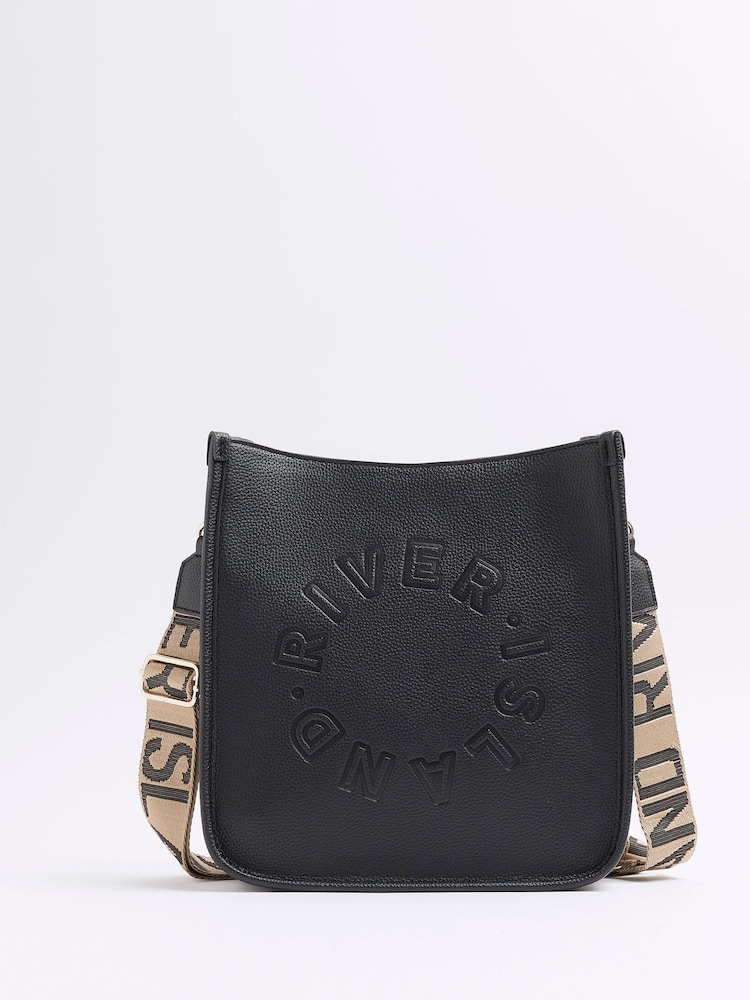 River Island Logo Messenger Cross-Body Bag - Imagem 2 de 6