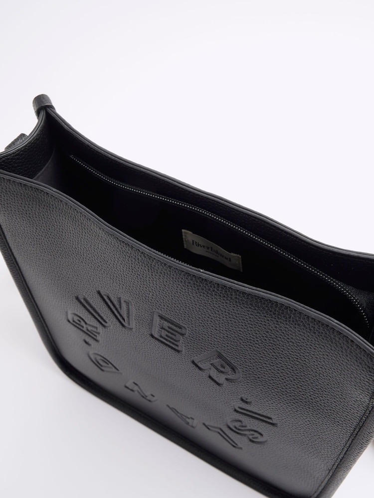 River Island Logo Messenger Cross-Body Bag - Imagem 6 de 6