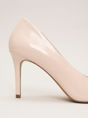Phase Eight Nude Patent Court Shoes - Image 6 of 7