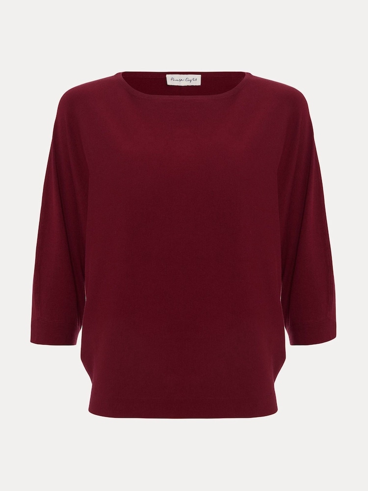 Phase Eight Red Cristine Knit Jumper - Image 6 of 6