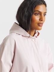 وردي - Simply Be Short Rubberised Raincoat - صورة 3 من 4