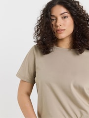 Simply Be Black Short Sleeve Slash Neck Tops 3 Pack - Image 2 of 4
