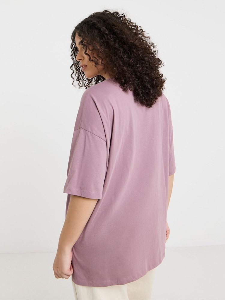 Simply Be White 3 Pack Boyfriend T-Shirts - Image 3 of 3