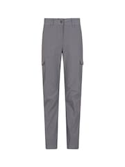 Mountain Warehouse Grey Womens Stretch Quick Drying UV Max Cargo Trousers - Image 1 of 6