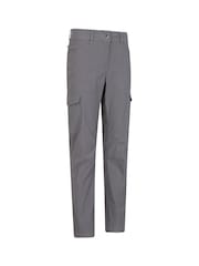 Mountain Warehouse Grey Womens Stretch Quick Drying UV Max Cargo Trousers - Image 2 of 6