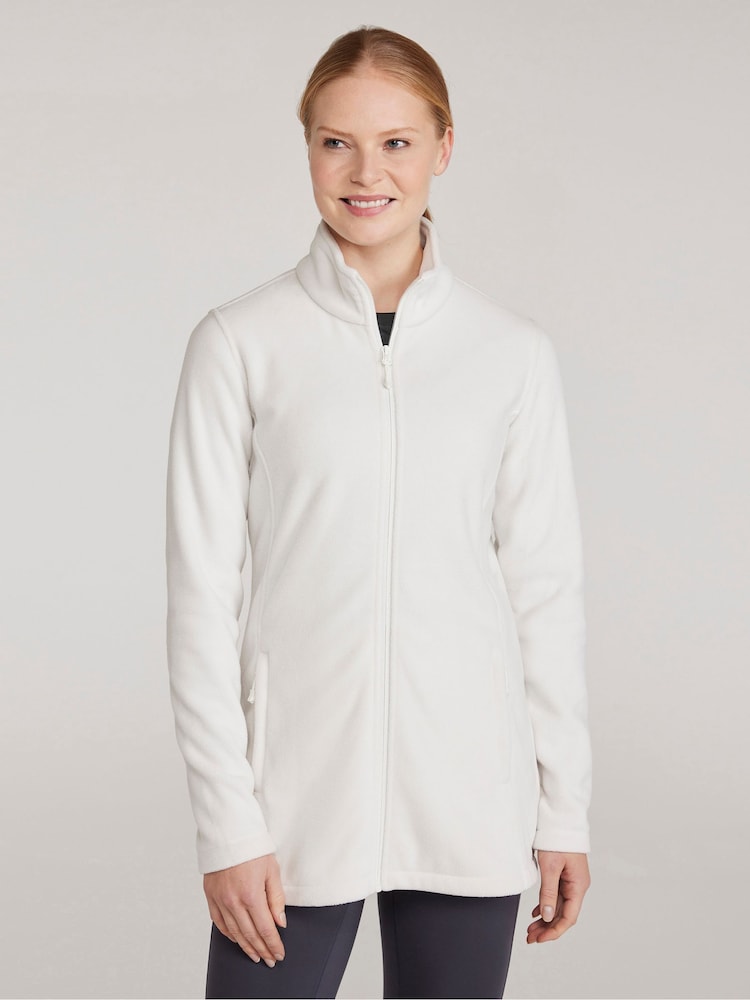 Mountain Warehouse Natural Womens Hythe Long Line Fleece - Image 1 of 9