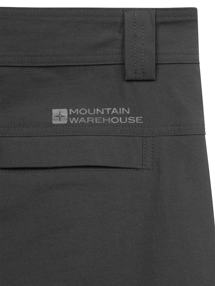 Mountain Warehouse Black Mens Delta Cargo Quick Drying Stretch Shorts - Image 12 of 12