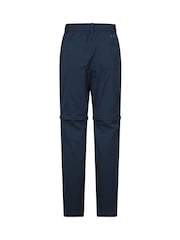 Mountain Warehouse Blue Womens Delta Stretch Zip Off Quick Drying UV Max Trousers - Image 3 of 6