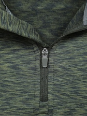 Mountain Warehouse Green Power Mens Half Zip Quick Drying Midlayer Fleece - Image 8 of 8