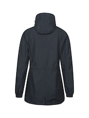 أسود - Mountain Warehouse Womens Rainfall Waterproof Jacket - صورة 3 من 6