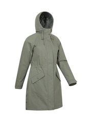 Mountain Warehouse Green Womens Polperro Waterproof Lightweight Padded Jacket - Image 6 of 10