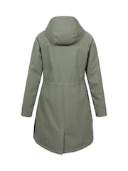 Mountain Warehouse Green Womens Polperro Waterproof Lightweight Padded Jacket - Image 7 of 10