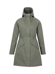Mountain Warehouse Green Womens Polperro Waterproof Lightweight Padded Jacket - Image 9 of 10