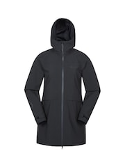 Mountain Warehouse Womens April Longline Waterproof Jacket - صورة 1 من 6