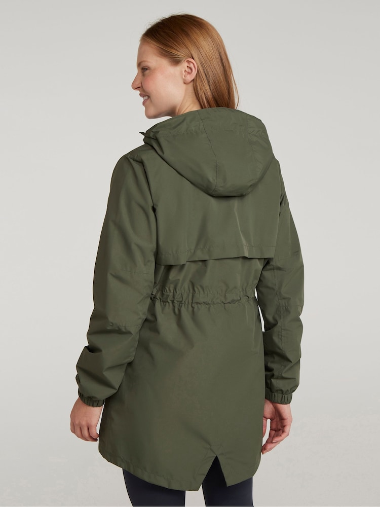 Mountain Warehouse Green Womens Rainfall Waterproof Jacket - Image 2 of 12 Mountain Warehouse Green Womens Rainfall Waterproof Jacket - Image 2 of 12
