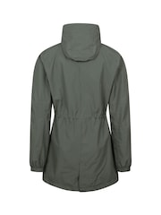 أخضر - Mountain Warehouse Womens Rainfall Waterproof Jacket - صورة 3 من 6