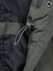 أخضر - Mountain Warehouse Womens Rainfall Waterproof Jacket - صورة 5 من 6