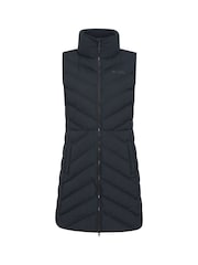 Mountain Warehouse Black Anmore Water Resistant Padded Gilet - Image 1 of 5