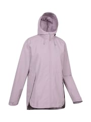 Mountain Warehouse Purple Womens Canyon Waterproof Jacket - Image 6 of 9