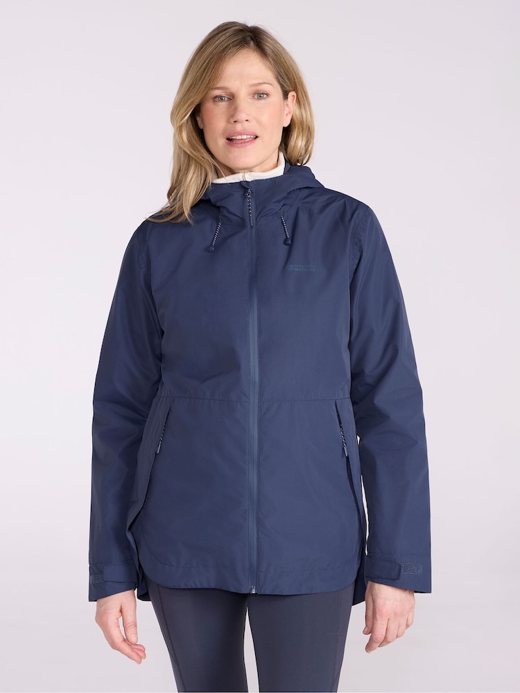 Azul - Mountain Warehouse impermeável feminina Canyon Jacket - Imagem 1 de 9