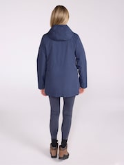 Azul - Mountain Warehouse impermeável feminina Canyon Jacket - Imagem 4 de 9