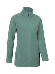 Mountain Warehouse Green Womens Hythe Long Line Fleece - Image 6 of 9
