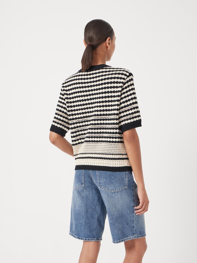 Hush Mono Stitch Short Sleeve Cardigan - Imagem 2 de 6