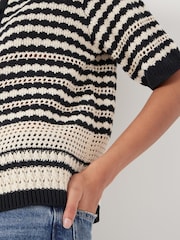 Hush Mono Stitch Short Sleeve Cardigan - Imagem 5 de 6