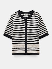 Hush Mono Stitch Short Sleeve Cardigan - Imagem 6 de 6