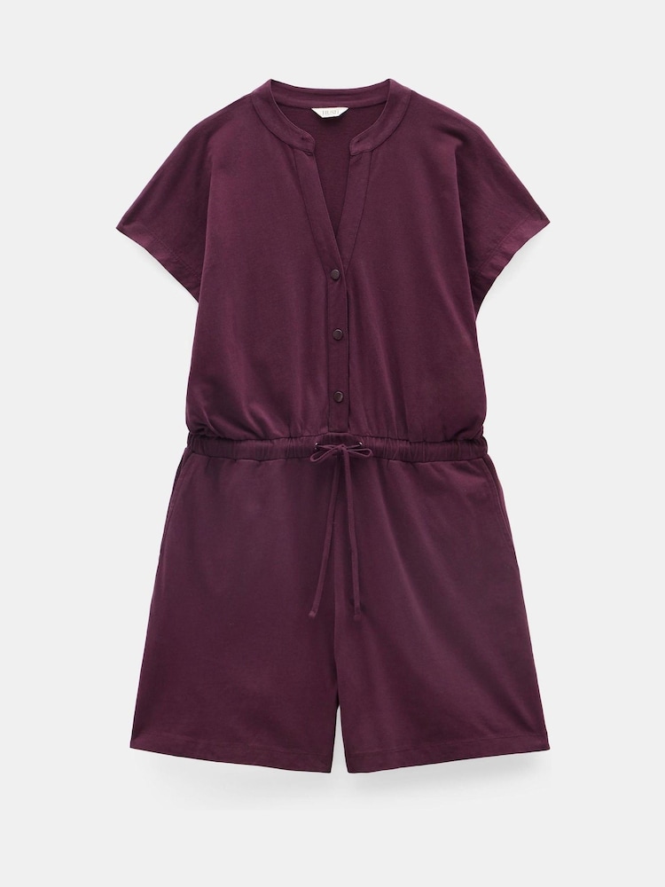 Hush Red Kendall Jersey Playsuit - Image 4 of 4 Hush Red Kendall Jersey Playsuit - Image 4 of 4