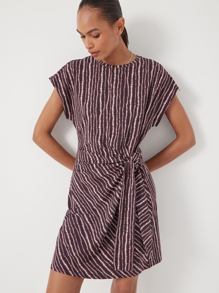 Hush Brown Trinny Jersey Mini Dress - Image 1 of 4