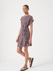Hush Brown Trinny Jersey Mini Dress - Image 2 of 4