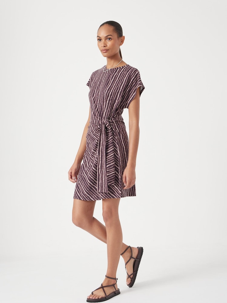 Hush Brown Trinny Jersey Mini Dress - Image 2 of 4